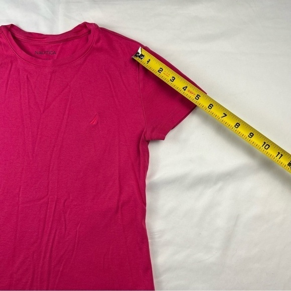 Nautica - Women’s Short Sleeve Tee - Small - Pink - Picture 4 of 7